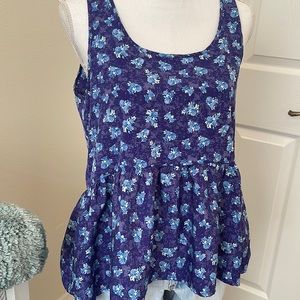 American Eagle Floral Tank Top